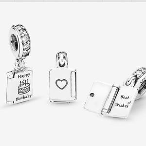 Pandora Birthday Card Dangle Charm